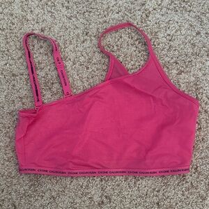 Calvin Klein Vibrant Pink Bralette